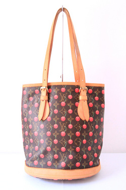 Louis Vuitton Monogram Cerises Cherry Bucket Bag - BOLSO Online Store